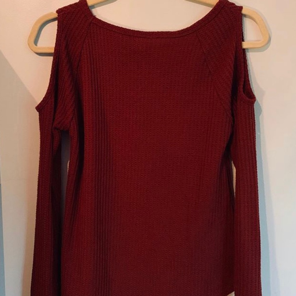 Long Sleeve Open Shoulders